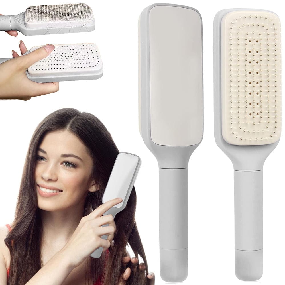 Self-cleaning Hair Brush