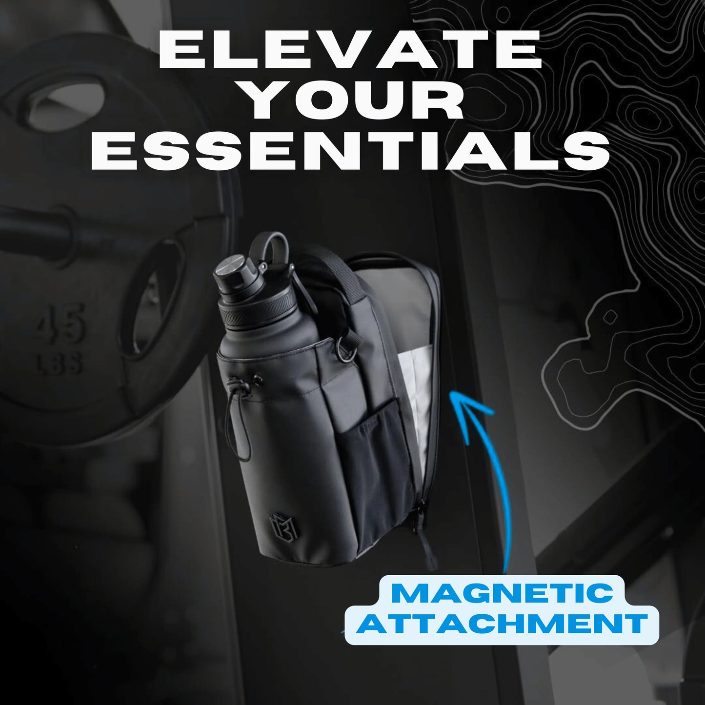 Magnetic Gym Bag