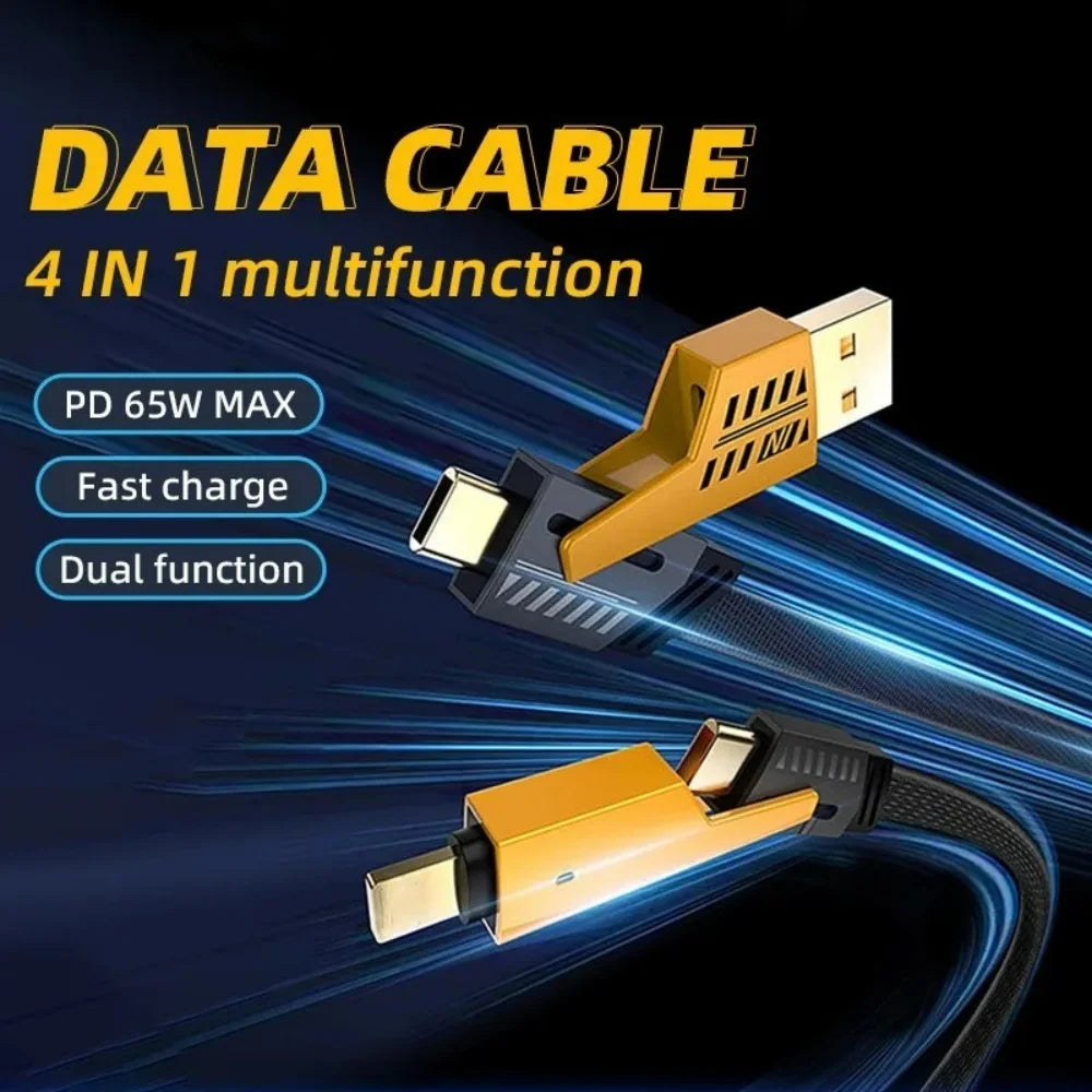 4 in 1 65W Fast Charging Cable