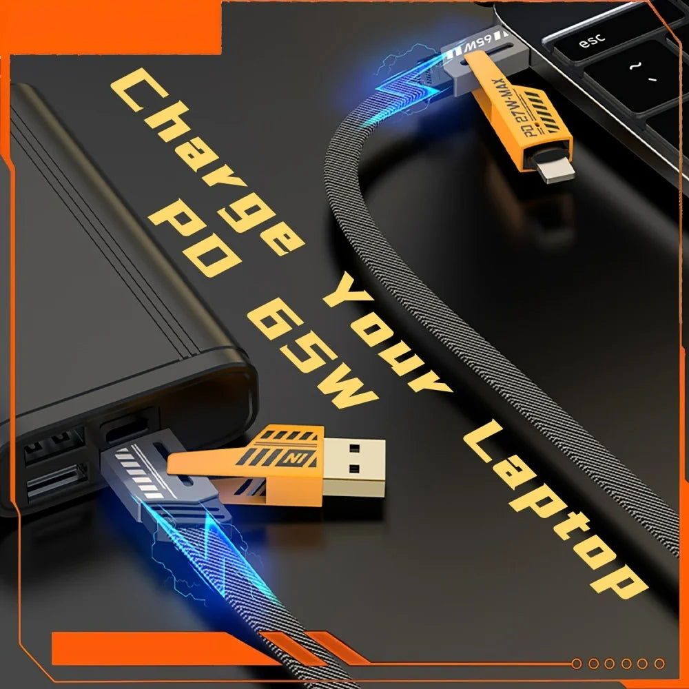 4 in 1 65W Fast Charging Cable