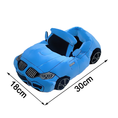 Car Plush Slippers