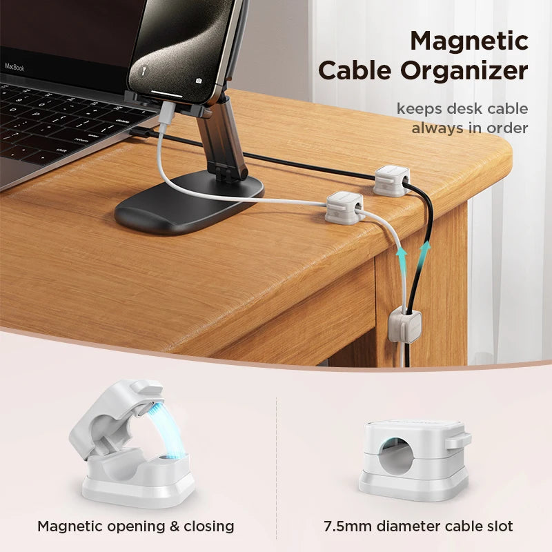 Magnetic Cable Clip Cable Holder