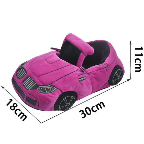 Car Plush Slippers