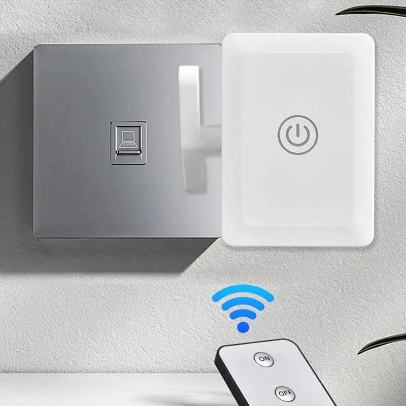 Wireless Remote Control turn off/On lights Auto Press Wall