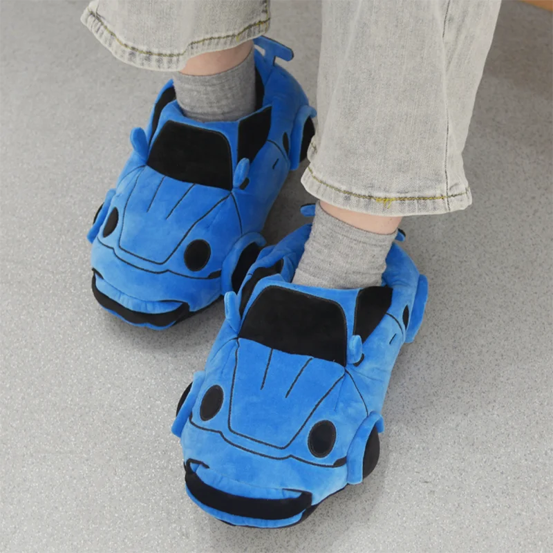 Car Plush Slippers