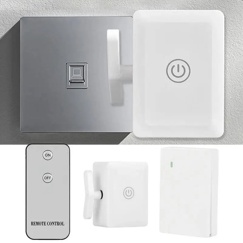 Wireless Remote Control turn off/On lights Auto Press Wall