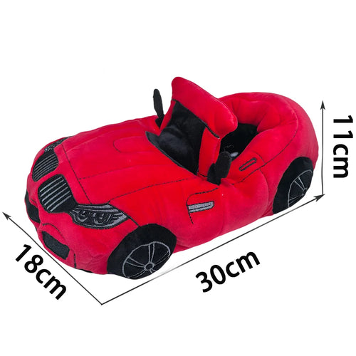 Car Plush Slippers