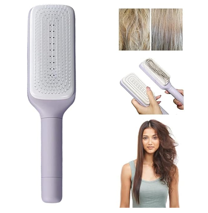 Self-cleaning Hair Brush