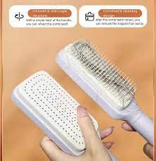Self-cleaning Hair Brush