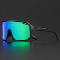  Black Frame – blue and green Mirror Lens