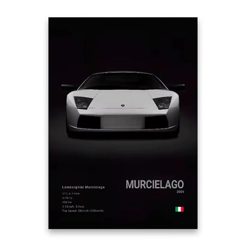 Famous Cars Poster