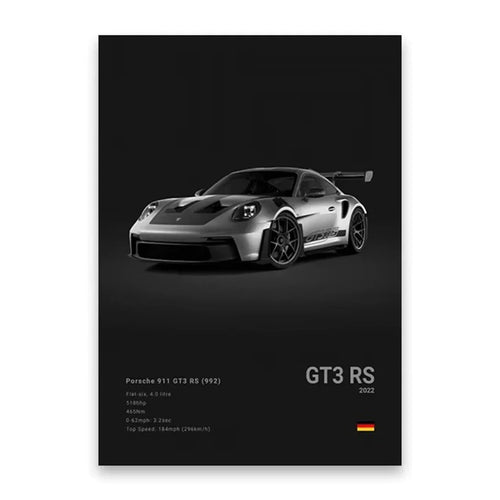 Famous Cars Poster