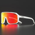  White Frame – Red Mirror Lens