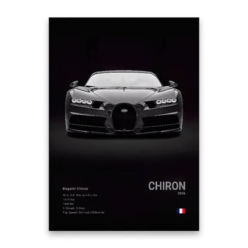 Famous Cars Poster