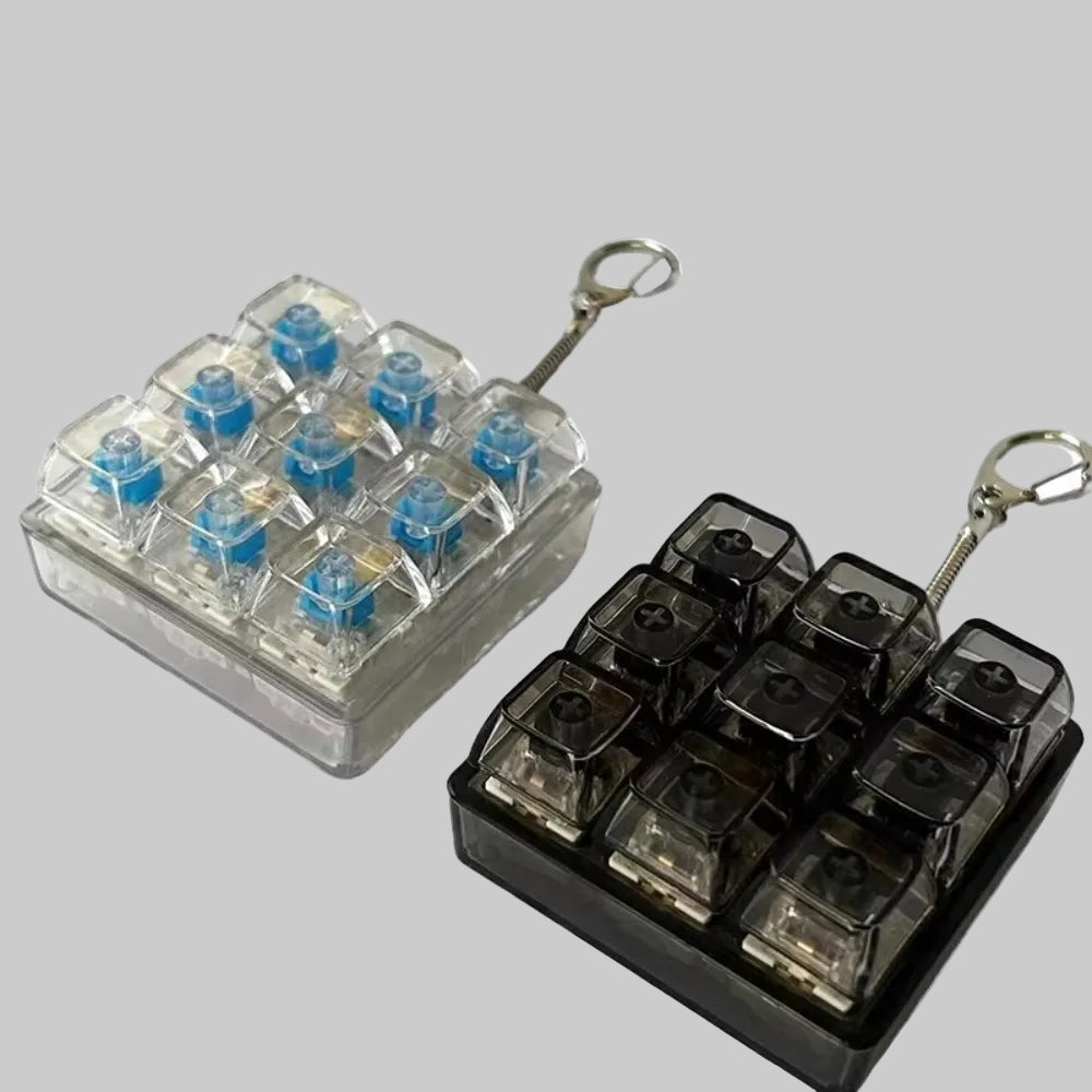 New 3/4/9 Fidget Keychain