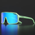  Green Frame – Blue Mirror Lens