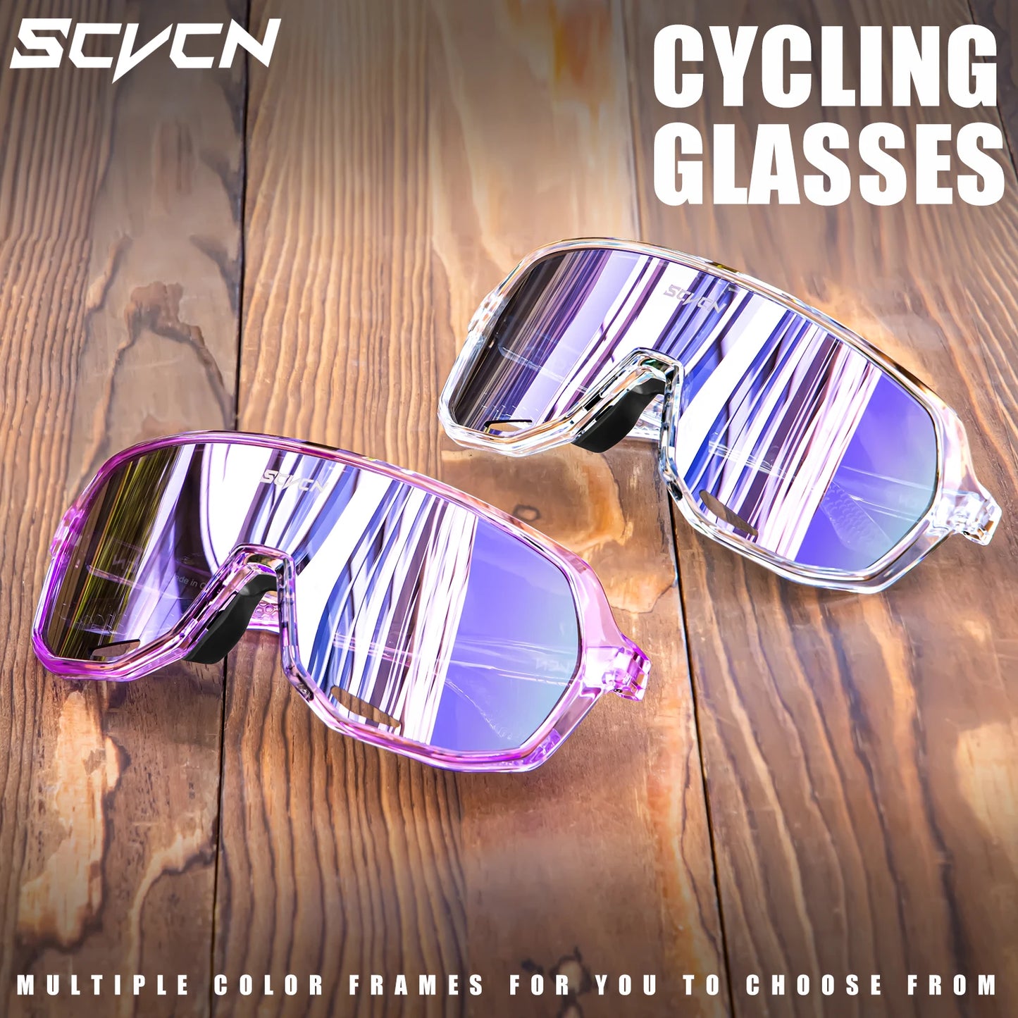 SCVCN New Sunglasses – Colored or Photochromic Lenses for All-Day Eye Protection