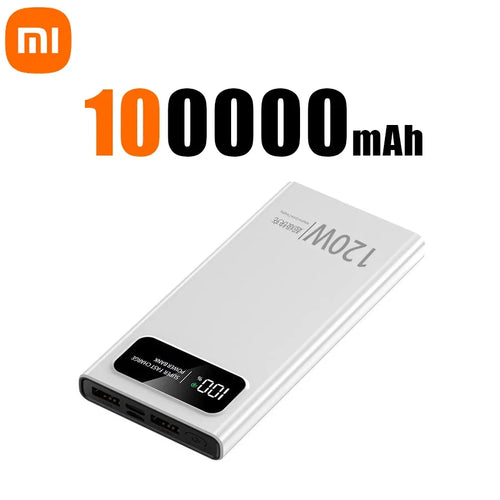 Xiaomi 200000mAh 120W Power Bank Super Fast Charging Battery High