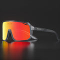  Black and grey Frame – Red Mirror Lens