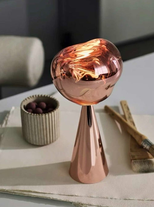 Melt Portable Dimmable Led Table Lamp - Modern Nordic Bedside Lamp - The Swift Market
