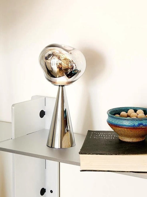 Melt Portable Dimmable Led Table Lamp - Modern Nordic Bedside Lamp - The Swift Market